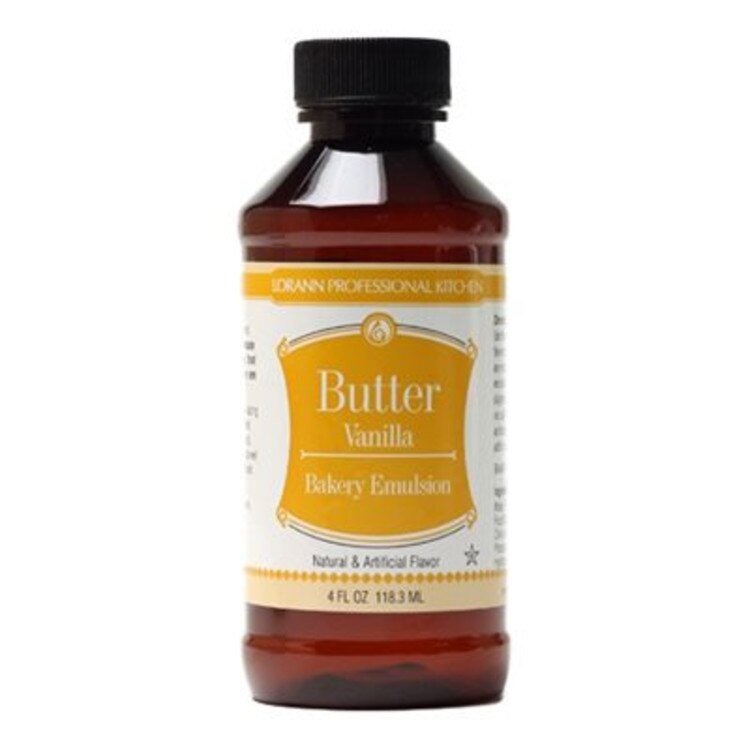 LorAnn Emulsions 4oz butter vanilla